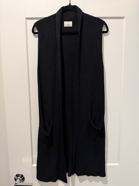 Wilfred Long Knit Vest